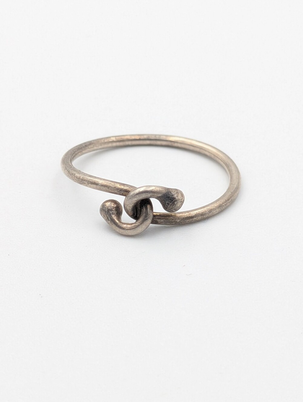 Vintage stacking ring, possibly 925 sterling silver